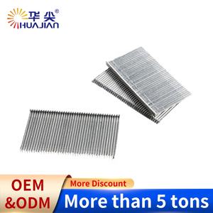 वायवीय स्टील ब्रेड नाखून 0.64 मिमी 23 गेज चिकनी पिन हेडलेस नाखून - Product Image 3