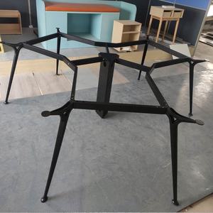 Suministro directo de muebles Guangzhou <span class=keywords><strong>BERSON</strong></span> forma redonda MARCO DE 3 asientos patas de mesa de oficina de acero - Product Image 2