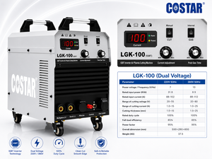 Máquina de corte y soldadura de doble voltaje 220/380v 100A con compresor de aire incorporado, cortadora de plasma para acero y aluminio - Product Image 5