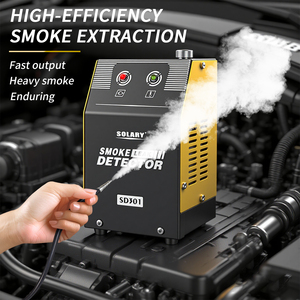 Solary sd301 mới nhất phổ 12V ô tô khói Tester phát hiện rò rỉ công cụ chẩn đoán khói rò rỉ <span class=keywords><strong>Detector</strong></span> cho xe ô tô - Product Image 3