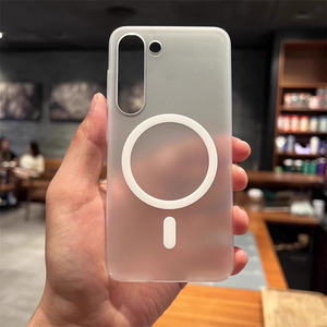 Nouvel arrivage <span class=keywords><strong>coque</strong></span> de téléphone magnétique mince avec sensation de peau pour Samsung S25 S24 <span class=keywords><strong>S23</strong></span> S22 Plus <span class=keywords><strong>ultra</strong></span> - Product Image 4