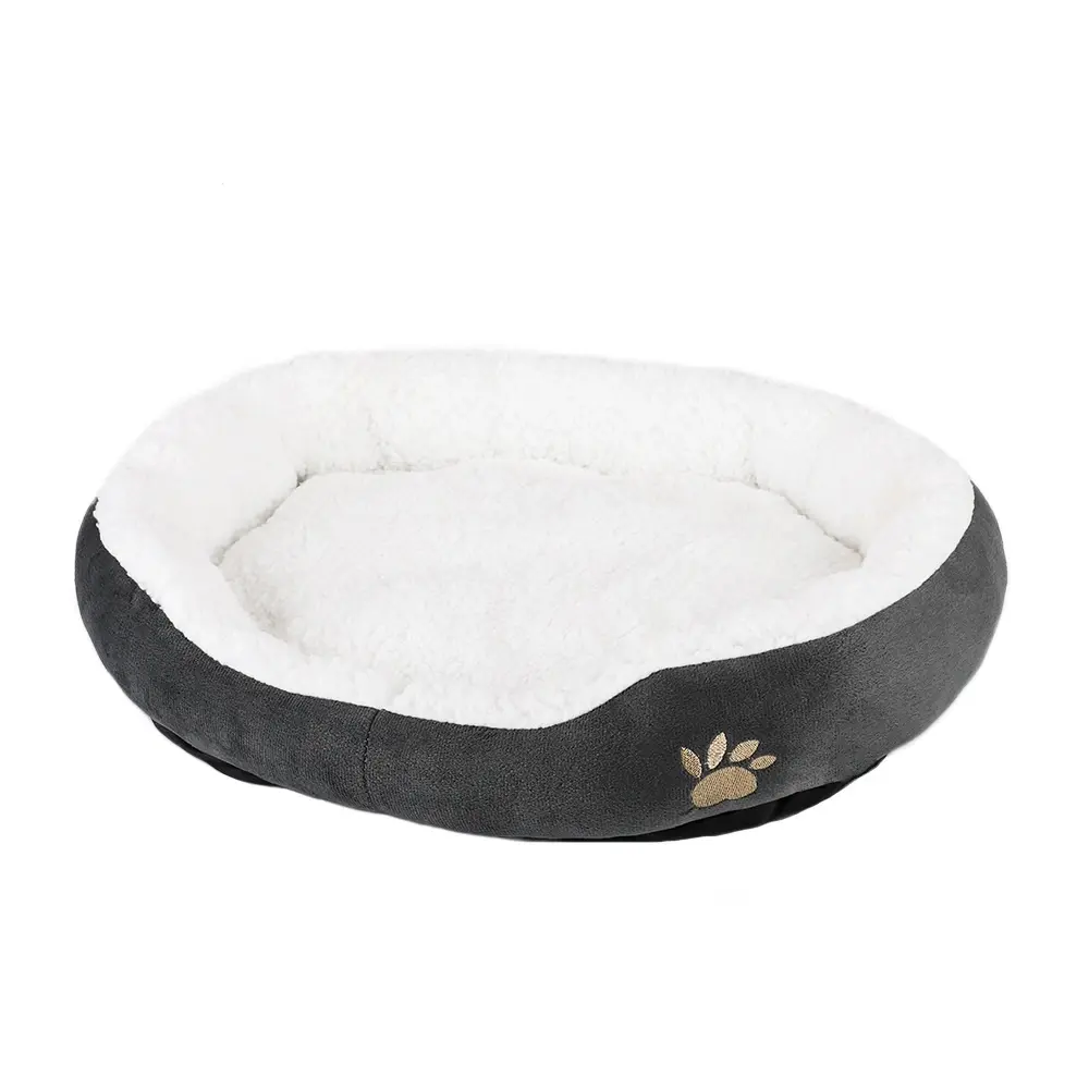 Plush Cat Dog Nest Removable Pet Dog Bed Winter Warm Pet Supplies