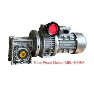 Mbl udl मैनुअल चर गति एसी गियर मोटर वॉर्म गियर रिड्यूसर कन्वेयर, मिक्सर, पैकेजिंग मशीन 0.12-4kw - Product Image 5
