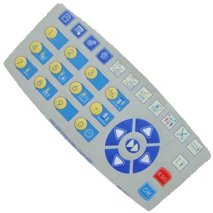 Tastiera flessibile a membrana in gomma e metallo con pulsante tattile interruttore elettronico per telecomando e pannello di controllo - Product Image 4