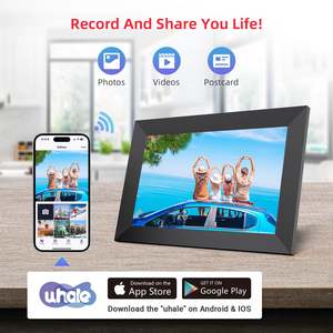 Smart WiFi <span class=keywords><strong>Digital</strong></span> Photo Frame 10,1 polegadas HD IPS Touch Screen Auto-Girar 16GB de memória Bluetooth Sync bateria recarregável - Product Image 6