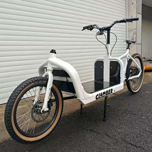Cheetah Conveniente bicicleta de carga de 2 ruedas para llevar artículos para niños Pedal Assist Carga frontal Triciclo de carga - Product Image 1