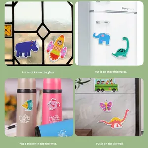 <span class=keywords><strong>Libro</strong></span> de Pegatinas de Papel Silencioso con Diseño de Gelatina, para Niños de 4 a 6 Años, Juguete Educativo para la Primera Infancia - Product Image 3