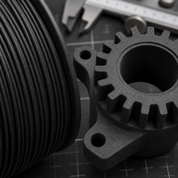 Filament d'impression 3D PLA carbone Sting3D 1,75 mm, haute résistance, faible déformation, qualité ingénierie PLA-CF pour imprimantes 3D FDM