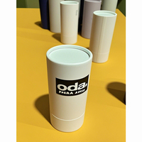 Emballage de parfum en tube de papier personnalisé OEM avec insert en EVA, emballage durable pour cosmétiques et soins personnels