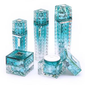 Chất Lượng Cao Hình Vuông Sang Trọng Mỹ Phẩm Jar Và Chai Acrylic Bao Bì - Product Image 3