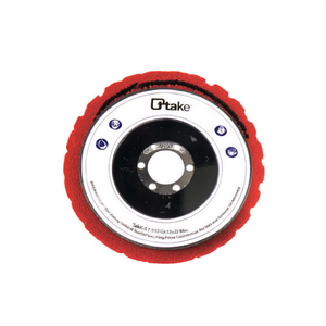 Disco de Pulido T.Red 115x13x22 mm con Respaldo de Fibra para Acabado de Metal y Pintura - Product Image 2