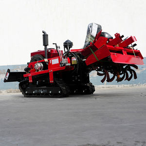 Máquina Aradora con Tracción en las 4 Ruedas Motocultor de Jardín Cultivador Agrícola Mini Tractor Oruga Cultivador - Product Image 2