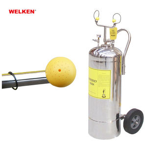 Laveuse oculaire en acier industrielle portable combinée pulvérisation de collyre diphotérine et station de douche - Product Image 3