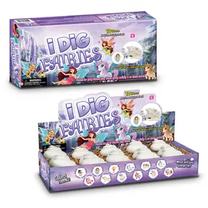 Kit de creuser scientifique pour enfants, jouets amusants et colorés, pour bricolage, pierreries, dinosaures, cadeaux pour filles, 1 pièce, vente en gros