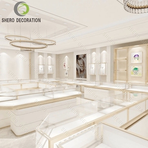 Custom Jewelry Display Showcase Interior Design for Jewelry Retail Store Furniture commercial store decoration - Product Image 4