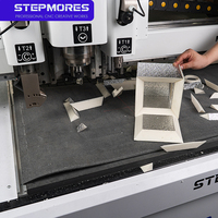Machine de découpe CNC à oscillation vibratoire haute vitesse 4x8 pieds en forme de V pour l'industrie de l'emballage publicitaire