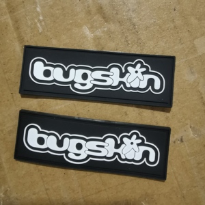 Custom Eco-friendly 3d <b>Pvc</b> Silicone Rubber Label Soft Embossed Logo Plastic Badges Patch for Clothing Sew on Transparent Label - Product Image 5