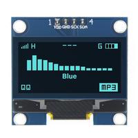 1.3" OLED Display Module White/Blue Color Drive Chip SH1106 128X64 1.3 inch OLED LCD LED IIC I2C Communicate