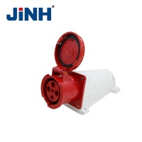 Connecteur industriel Ieccee neuf 16A/32A 220-240V 3P IP67 1132/1232 Prise murale femelle avec 2 prises AC