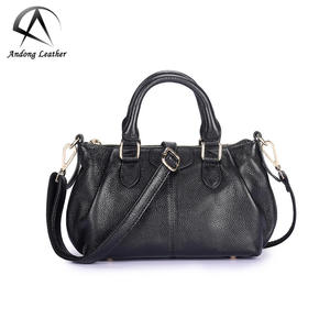 Bolso de Mano Andong para Mujer, de Cuero Vacuno Genuino, Bolso de Hombro de Moda, Bolso con Asa Superior, Clásico, Casual - Product Image 1