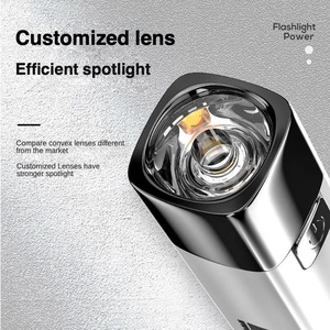 Cầm tay <span class=keywords><strong>mini</strong></span> xách tay USB ngân hàng điện có thể sạc lại ánh sáng mạnh mẽ đèn pin cho nhà chiếu sáng khẩn cấp cắm trại ngoài trời bên đèn - Product Image 2