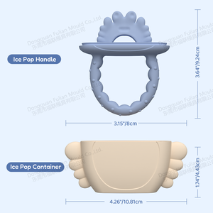 NOUVEAU Cold Soothing Sore Gums Teething Relief Toys Silicone Feeder Breastmilk Popsicle Mold Baby Water Filled Freezable Teether - Product Image 3