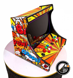 Máquina Arcade de Videojuegos <span class=keywords><strong>Street</strong></span> <span class=keywords><strong>Fighter</strong></span> para Dos Jugadores, Máquina Arcade de Sobremesa con Pantalla Completa HD de 22 Pulgadas, Máquina Retro que Funciona con Monedas, FC/GBC/MD - Product Image 4