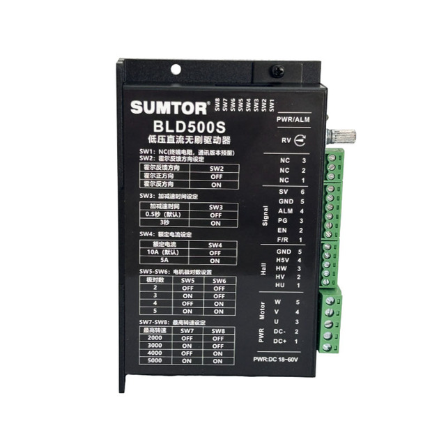 BLD500S 500Watt Bldc Motor Driver 10a Speed Controller, Brushless Motor Control with Hall Sensor
