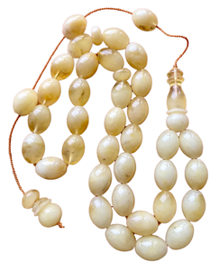 Tasbih Islámico Premium Hecho a Mano, Cuentas de Oración de Resina Epoxi de Cristal, Rosario Musulmán, Colección Decorativa Espiritual - Product Image 1