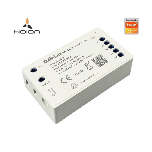 HOION Droplux RF WIFI Controller Tuya APP Dimmer Mono Color RGB CCT RGBW Led Controller