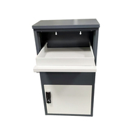 Casier à colis extérieur robuste - Armoire de livraison et de rangement de colis résistante aux intempéries