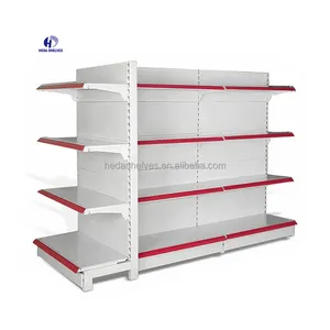 Customized super market equipment storage shelving racking display shelves for supermarket