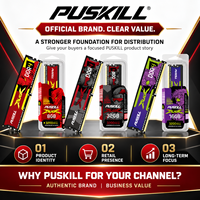 PUSKILL Mémoire RAM DDR4 8 Go 3200 MHz à faible latence pour ordinateur de bureau, module UDIMM 288 broches pour PC économique et mise à niveau de bureau