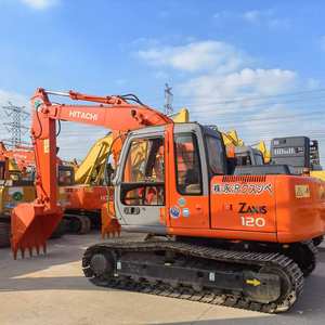 Excavadora de orugas Hitachi ZX120 de 12 toneladas Original de Japón de segunda mano con motor y caja de cambios Capacidad de cubo de 0, 5 m3 Excelente Estado - Product Image 5