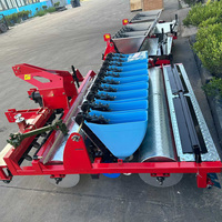 Semoir à ail multifonctionnel LG résistant à l'usure, entraîné par tracteur, avec distance de plantation personnalisable, machine professionnelle de plantation d'ail, cœur PLC