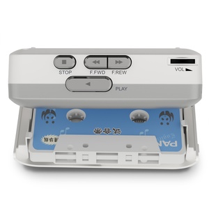 Reproductor de Música Portátil Retro Personalizado, Reproductor de Casetes, Tomashi 6507 con Pantalla LCD, Convierte Casetes a MP3 - Product Image 4