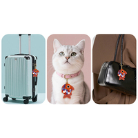 Porte-clés en cuir poisson-clown mignon, porte-clés personnalisé en cuir avec dragonne et breloque de sac, cadeau artisanal fait main