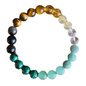 Gran oferta, pulsera de dinero con cuentas de piedra Natural para mujer, forma de bola clásica, colorida para el amor, la riqueza y la buena <span class=keywords><strong>suerte</strong></span> - Product Image 5