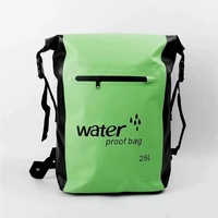 Sac à dos imperméable en PVC à double bretelle, idéal pour le camping, la randonnée, le rafting et l'alpinisme – Meilleure vente