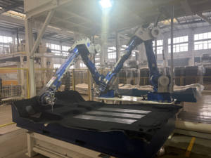 BBET صناعة السيارات قائمة مفتوحة الإطار روبوت قواطع المياه النفاثة مع طاولة عمل ثابتة - Product Image 6