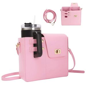 Bolsa Portabotellas de Agua, Bolso Bandolera con Portabotellas, Correa de Hombro Ajustable para Portabotellas Stanley - Product Image 1