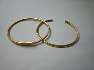 Cá nhân hợp thời trang nam Nail <span class=keywords><strong>Cuff</strong></span> cho vòng đeo tay 18K vàng cao cấp cảm thấy chống bẩn đường khiêu dâm cho vòng đeo tay phụ kiện thời trang - Product Image 5