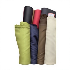 Tissu <span class=keywords><strong>Taffetas</strong></span> Polyester Blanc à Petits Twills pour Doublure <span class=keywords><strong>de</strong></span> Vêtement, Tissu Satiné Mousseline, Tissu Maille Polyester - Vente Chaude - Product Image 1