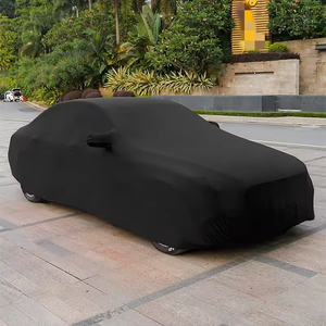 Housses de voiture universelles en tissu extensible, protection spéciale contre la poussière et le soleil pour l'intérieur, logo personnalisé disponible - Product Image 1