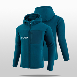 Polaire unisexe coton épais Jogging hommes survêtements décontracté Logo personnalisé avec capuche plaine à capuche et Joggers ensemble pour hommes - Product Image 1