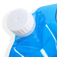 Vente en gros sac à eau d'urgence en plastique personnalisé sacs à eau 10 L 5 litres avec bec verseur gallon