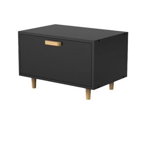 Boîte de rangement en bambou, boîte à pain en bois noir avec couvercle, récipient alimentaire de cuisine, modèle 2024 - Product Image 1