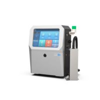 Impresora de inyección de tinta PIJ UV OMA A500 de ultra alta resolución para vidrio PET PE PVC botella puede cubo tubo QR/código de barras Número de serie