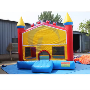 Château gonflable géant personnalisé avec bannière pour fêtes, location de château gonflable pour enfants - Product Image 5