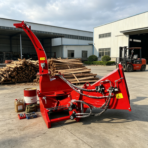 Broyeur à bois portable à moteur diesel, déchiqueteuse de branches, mini broyeur à bois mobile - Product Image 1
